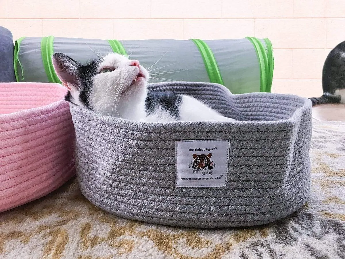 Cotton Rope Cat Bed