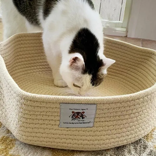 Cotton Rope Cat Bed