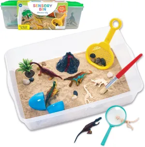 Creativity for Kids Sensory Bin: Dinosaur Dig - Toddler Sensory Toys, Sensory Bin Filler and Toddler Activities for Boys and Girls, Dinosaur Toys for Kids Ages 3-5 