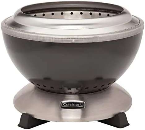 Cuisinart CHA-870 Cleanburn Pit Riser, Portable Fire Stand with Lightweight Design