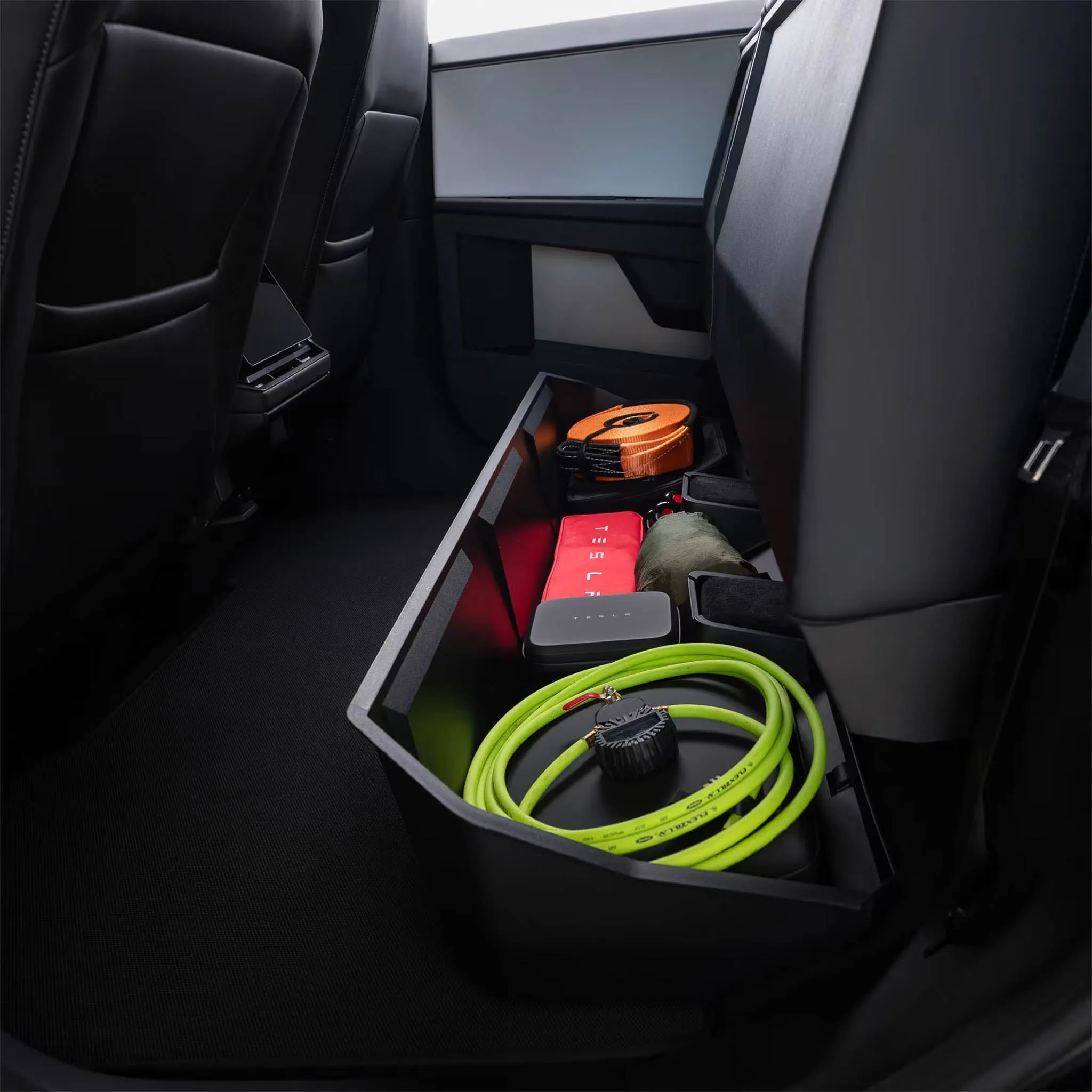 Cybertruck Underseat Storage Bin with Add-On Buckets