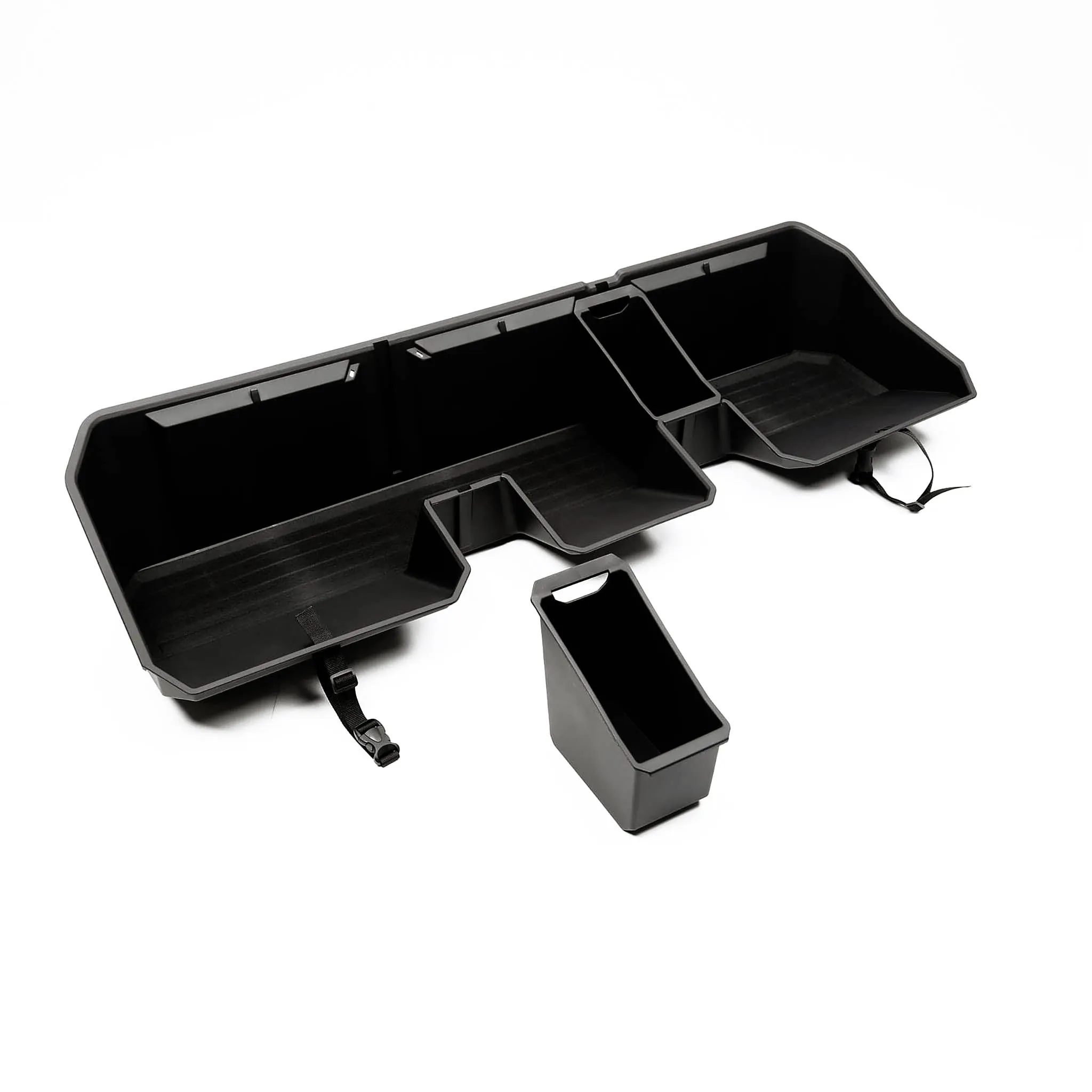 Cybertruck Underseat Storage Bin with Add-On Buckets