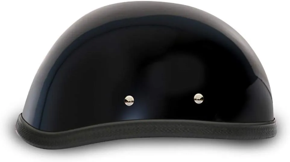 Daytona Helmets Eagle Headgear for Men - Novelty Half Helmet with Breathable Liner - Retro Skull Cap Helmet with Head Wrap