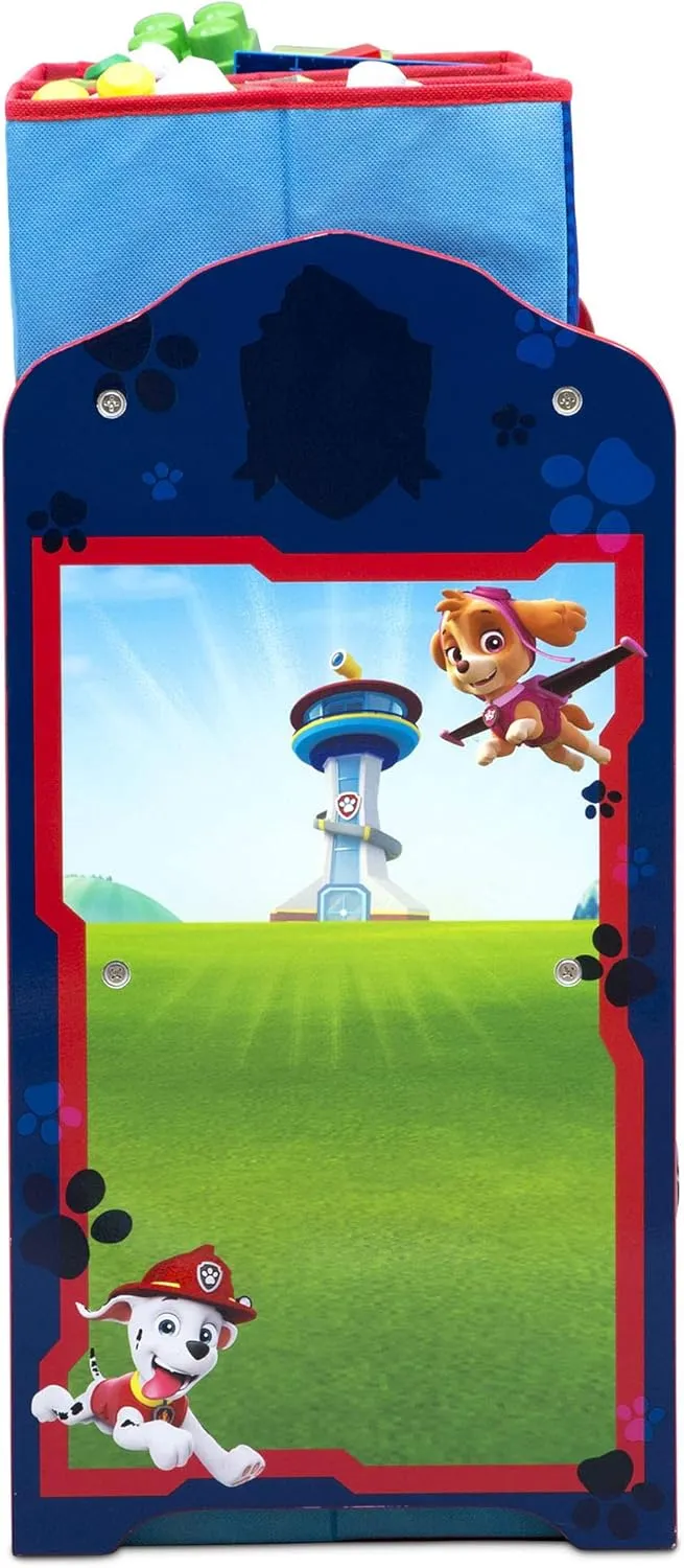 Delta Children Design & Store 6 Bin Toy Storage Organizer, Nick Jr. PAW Patrol