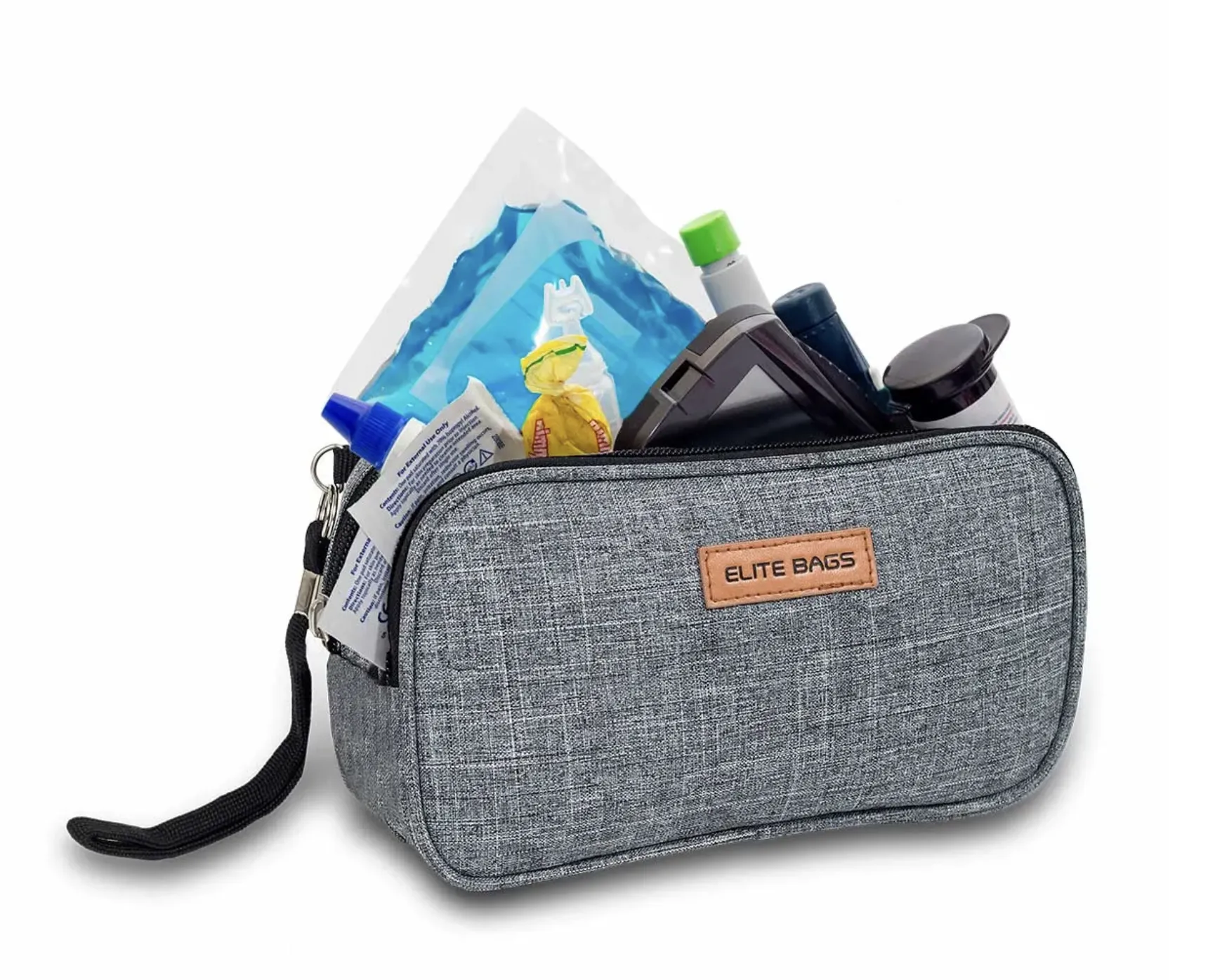 DIAS BITONE Isothermal Diabetes Bag Grey with Gel Cool Pack