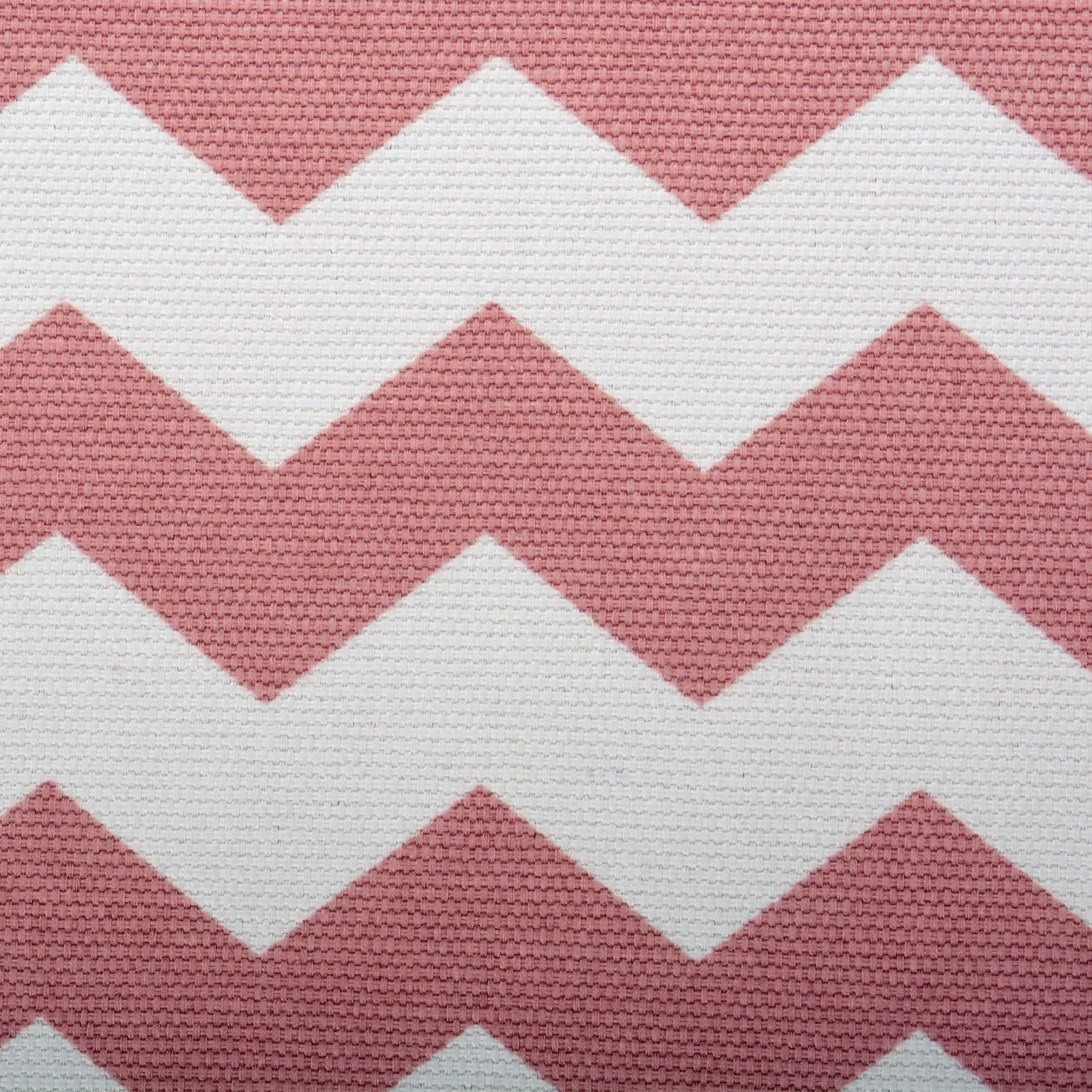 DII Collapsible Polyester Storage Cube, Chevron, Rose, Large (Pack of 2)