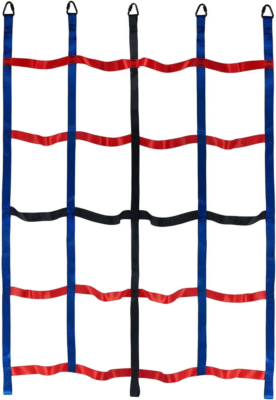 Donmills Climbing Net for Kids, Climbing Cargo Net, Playground Accessories for Swing Set, Jungle Gyms, and Obstacle Course Training - Suitable for Outdoor and Indoor Active Play
