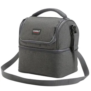 Double-Deck Insulated Cooler Bag