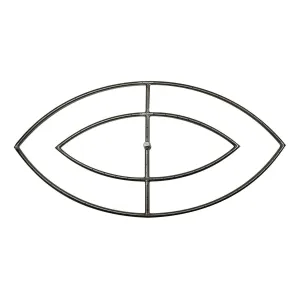 Double Fish Eye Fire Pit Burner