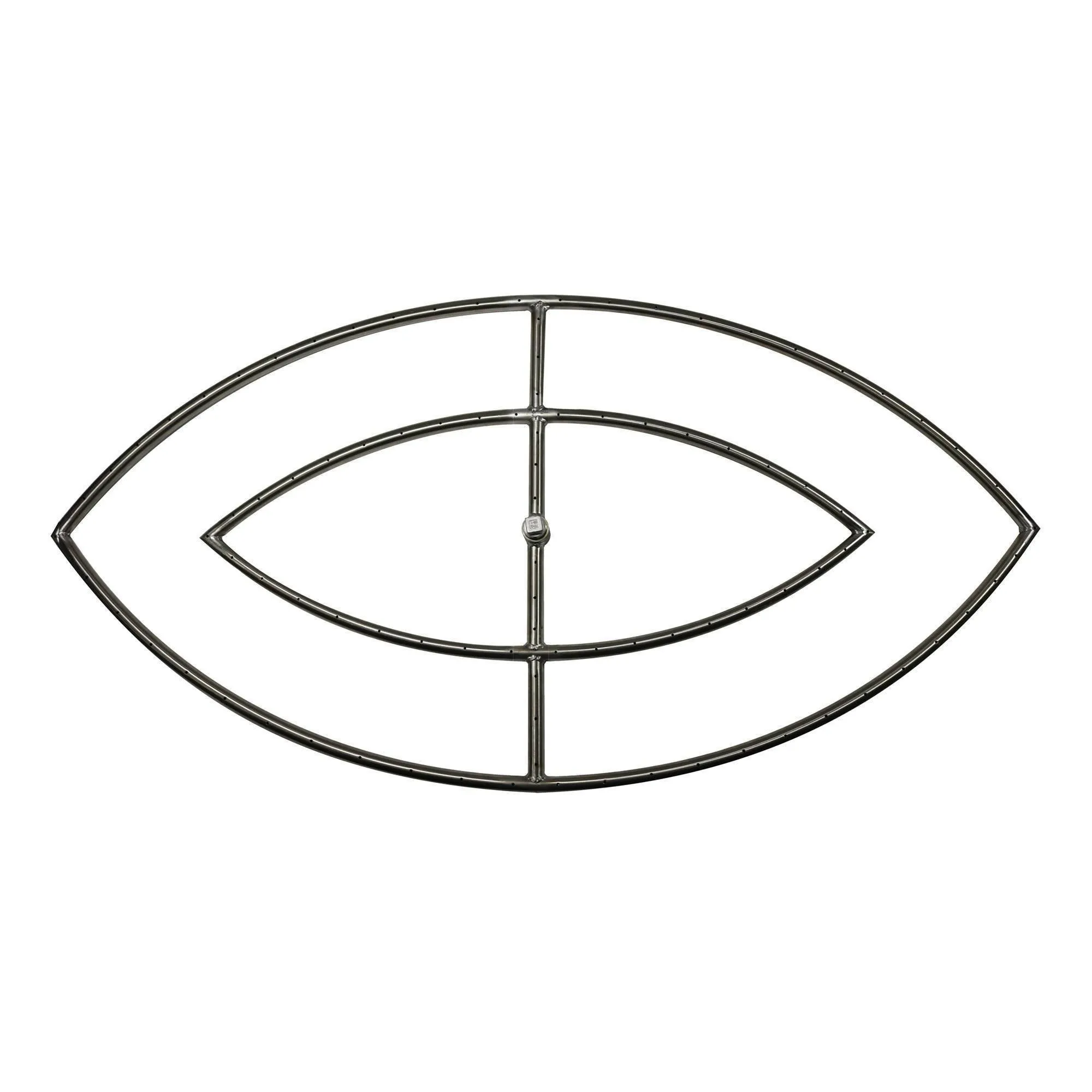 Double Fish Eye Fire Pit Burner