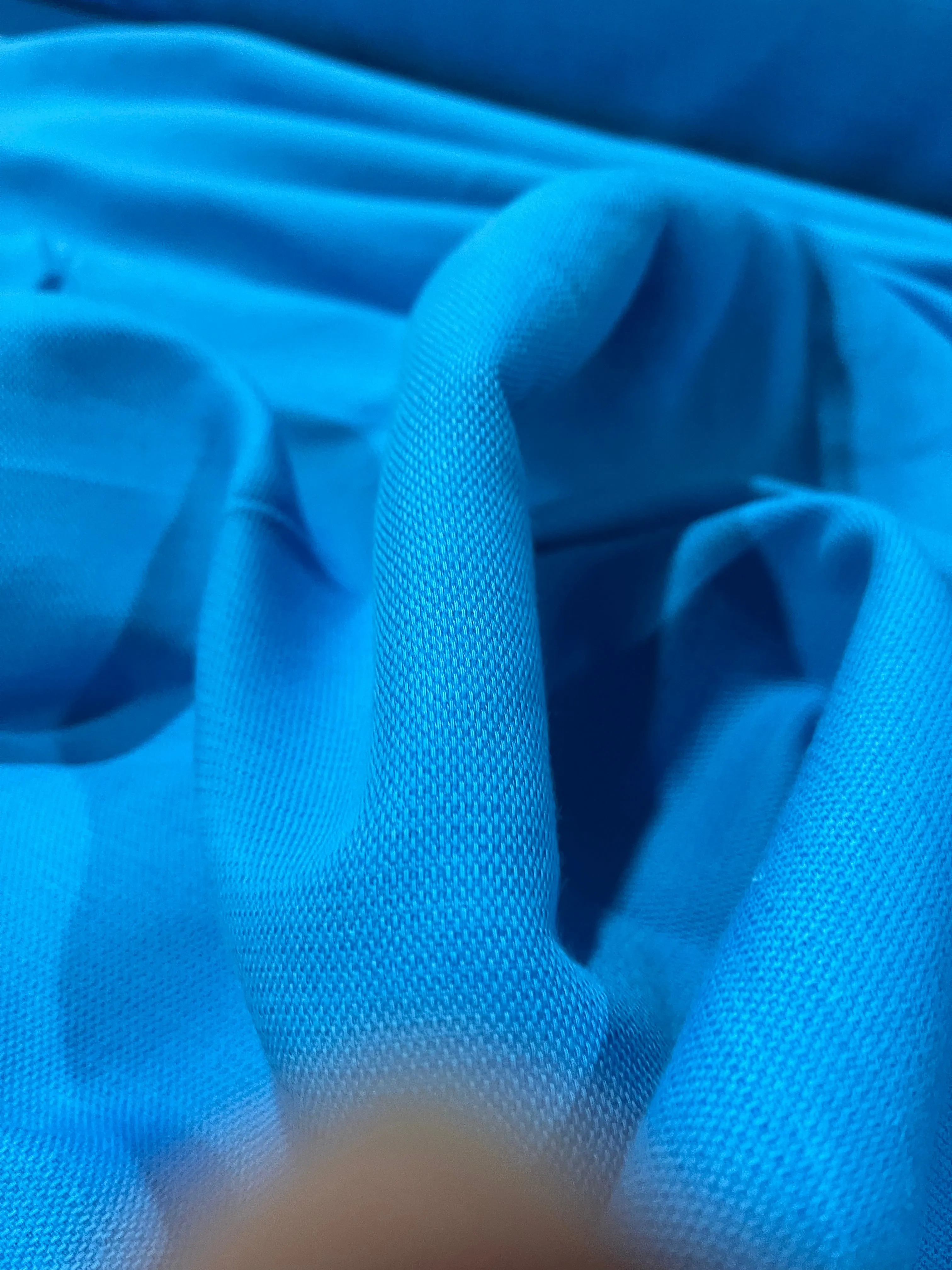 E01 FURORE 100 heavy linen/cotton turquoise/blue