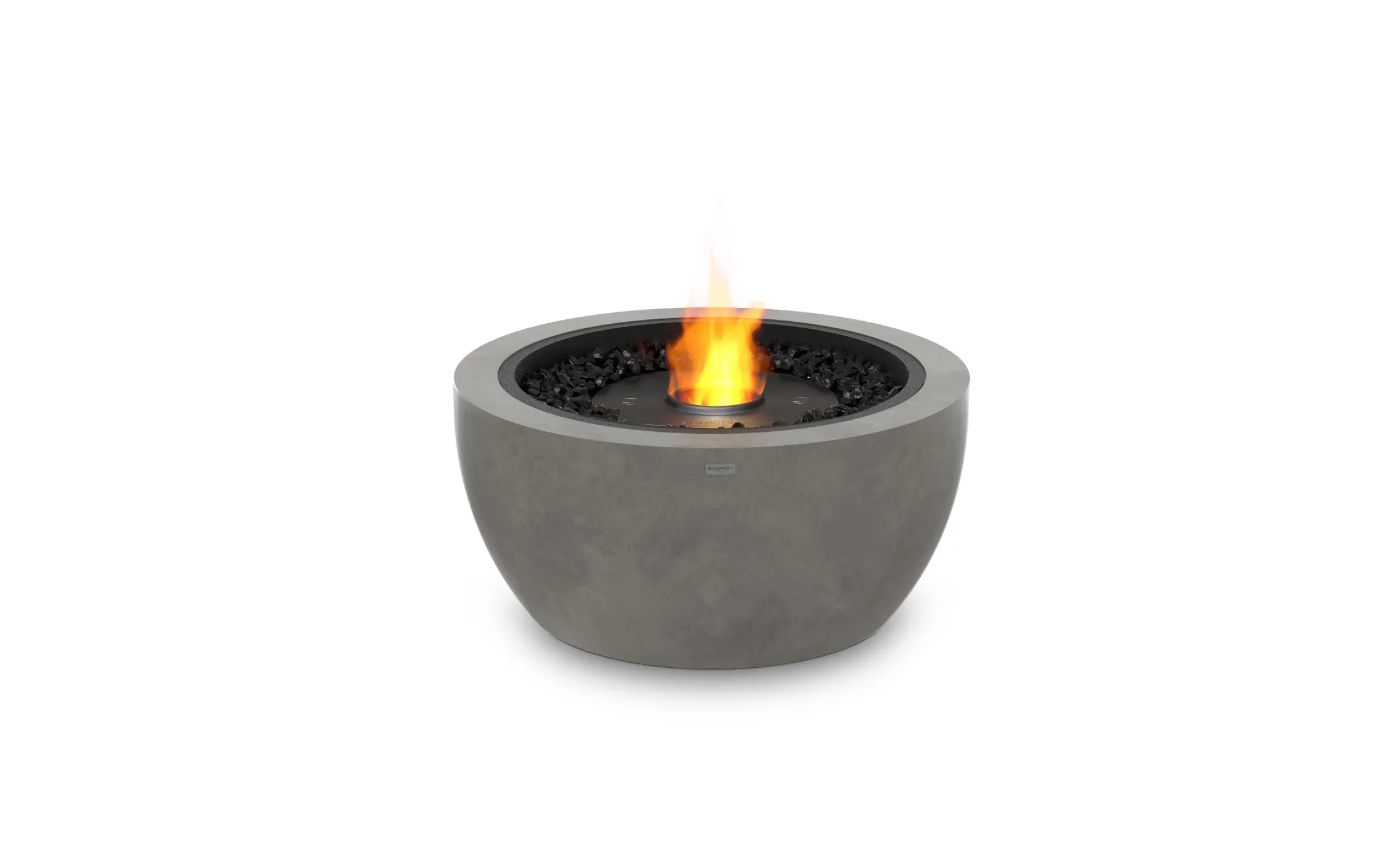 EcoSmart Fire Pod 30 Fire Pit Bowl with Bioethanol Sustainable Fuel