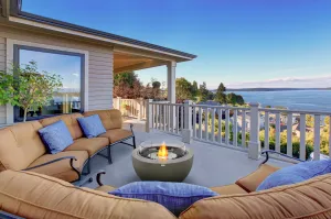 EcoSmart Fire Pod 30 Fire Pit Bowl with Bioethanol Sustainable Fuel