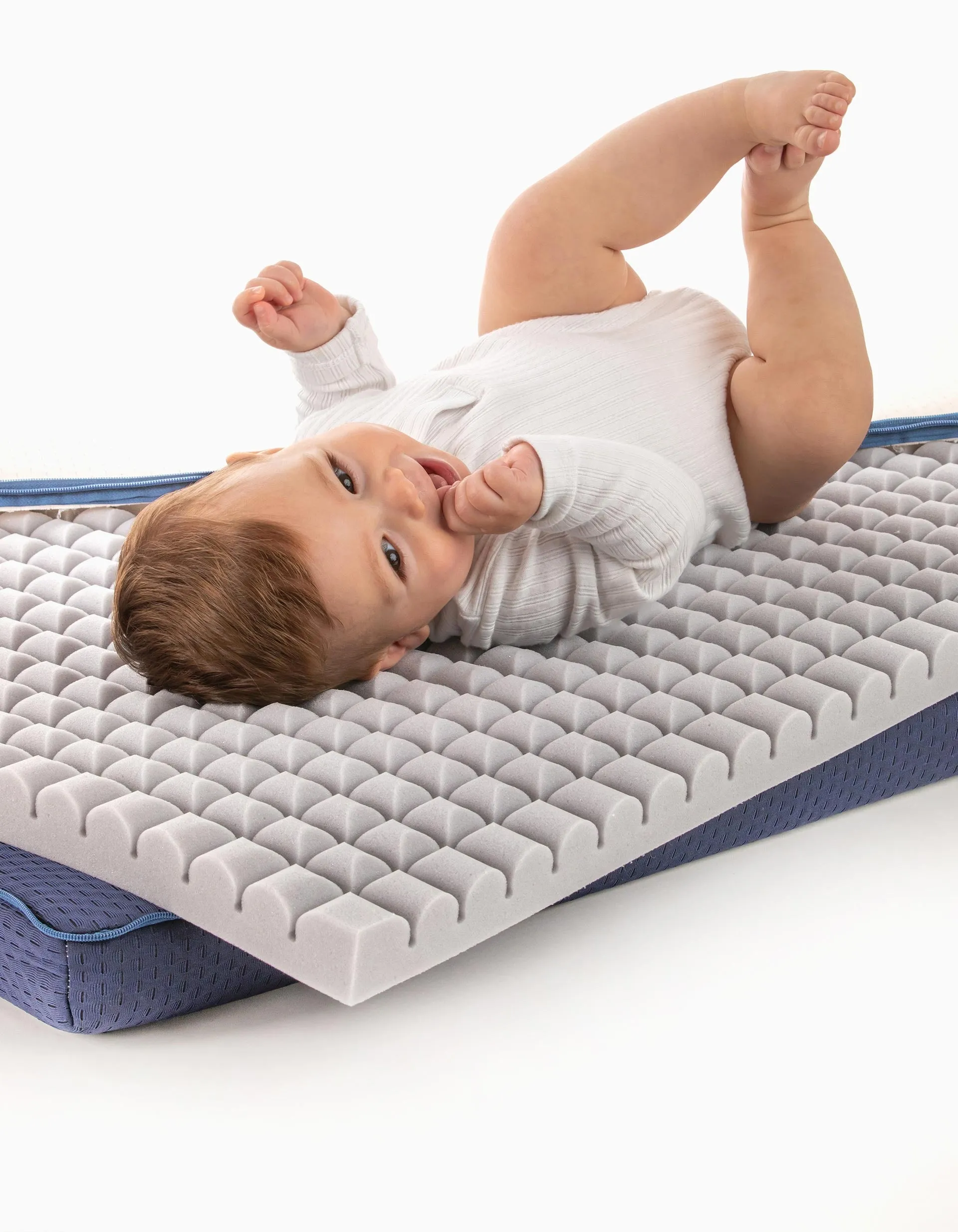 Ecus Kids Foam Mattress For Bed 120X60Cm, Care