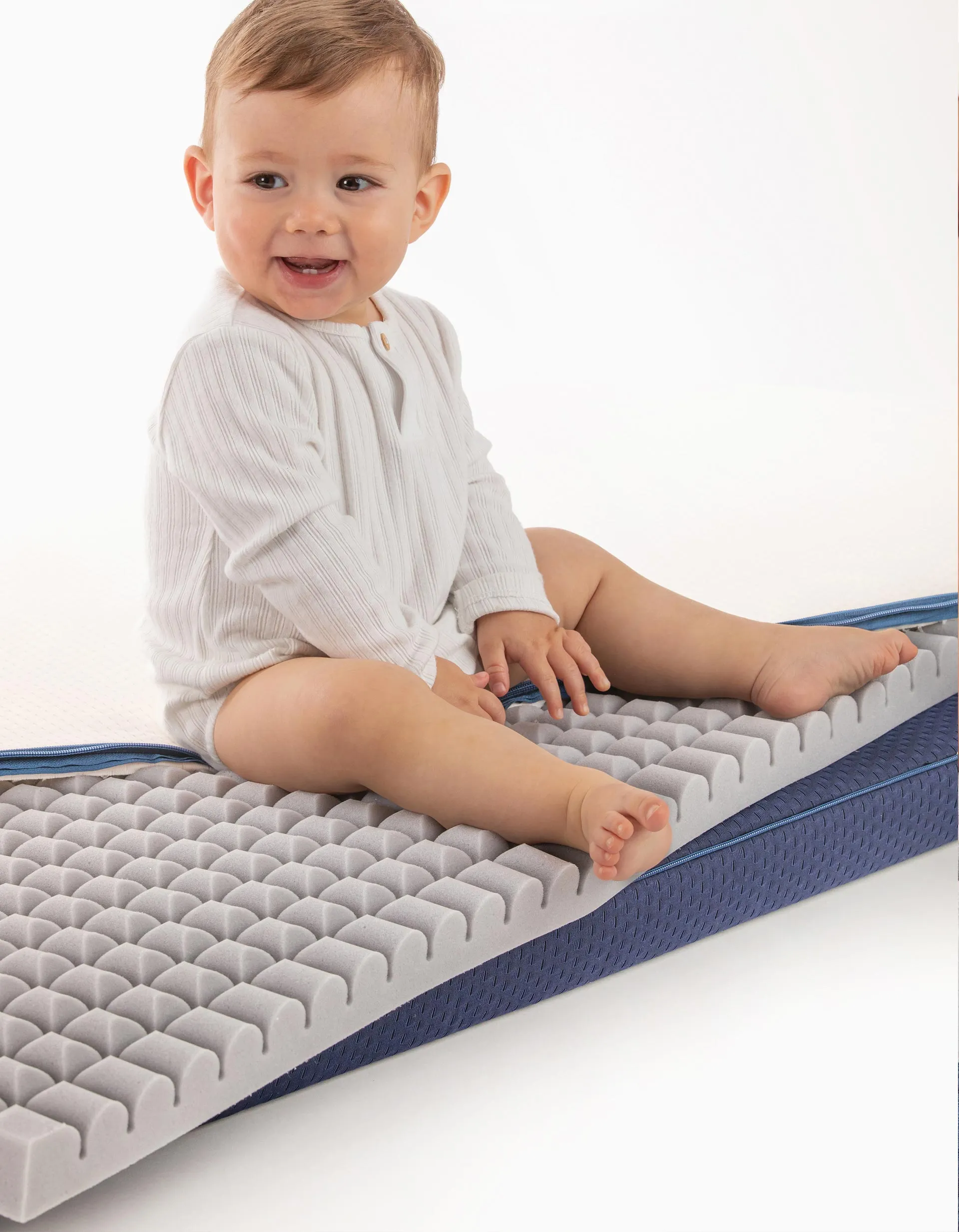 Ecus Kids Foam Mattress For Bed 120X60Cm, Care