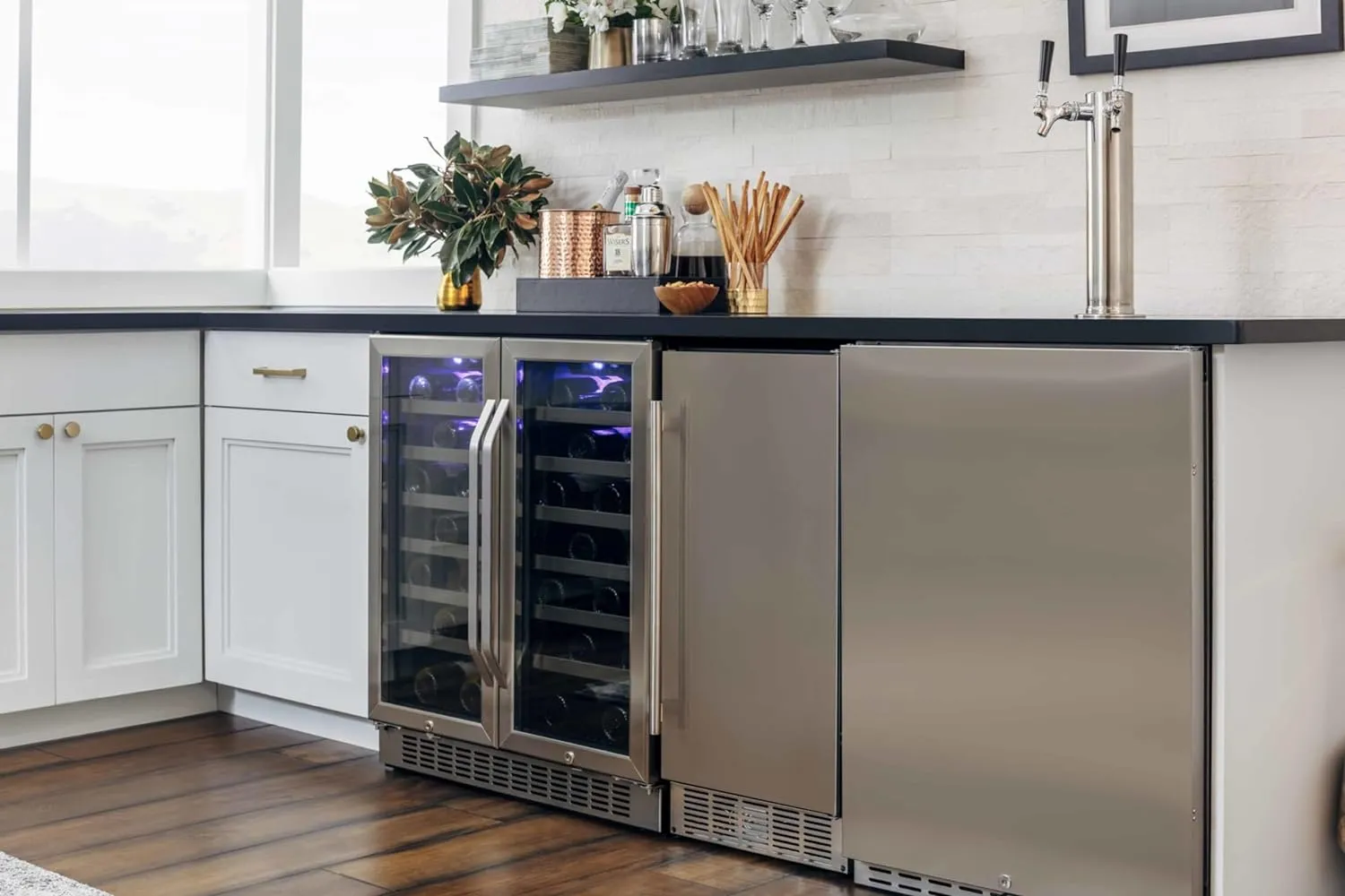 EdgeStar IB250SS 15 Inch Wide 20 Lb. Built-In Ice Maker with 25 Lbs. Daily Ice Production - No Drain Required