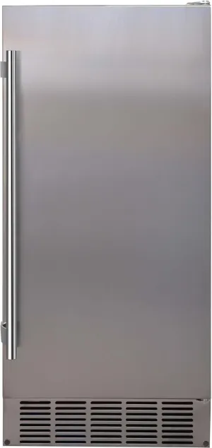 EdgeStar IB250SS 15 Inch Wide 20 Lb. Built-In Ice Maker with 25 Lbs. Daily Ice Production - No Drain Required