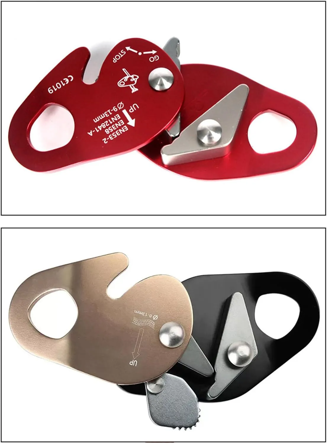 Efficient Auto Locking Rope Device Professional Versatiles Climbing Rope Grab Ensuring and Durability