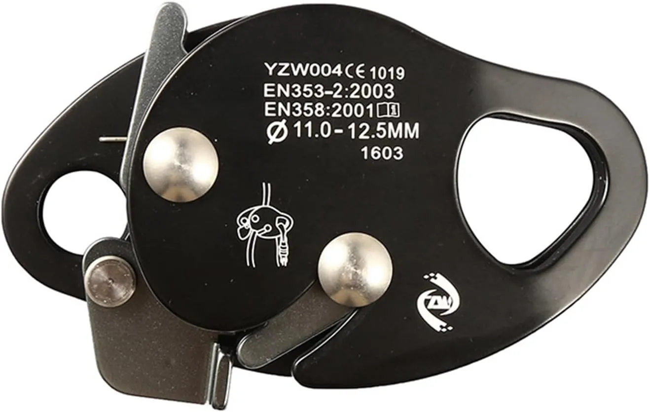 Efficient Auto Locking Rope Device Professional Versatiles Climbing Rope Grab Ensuring and Durability