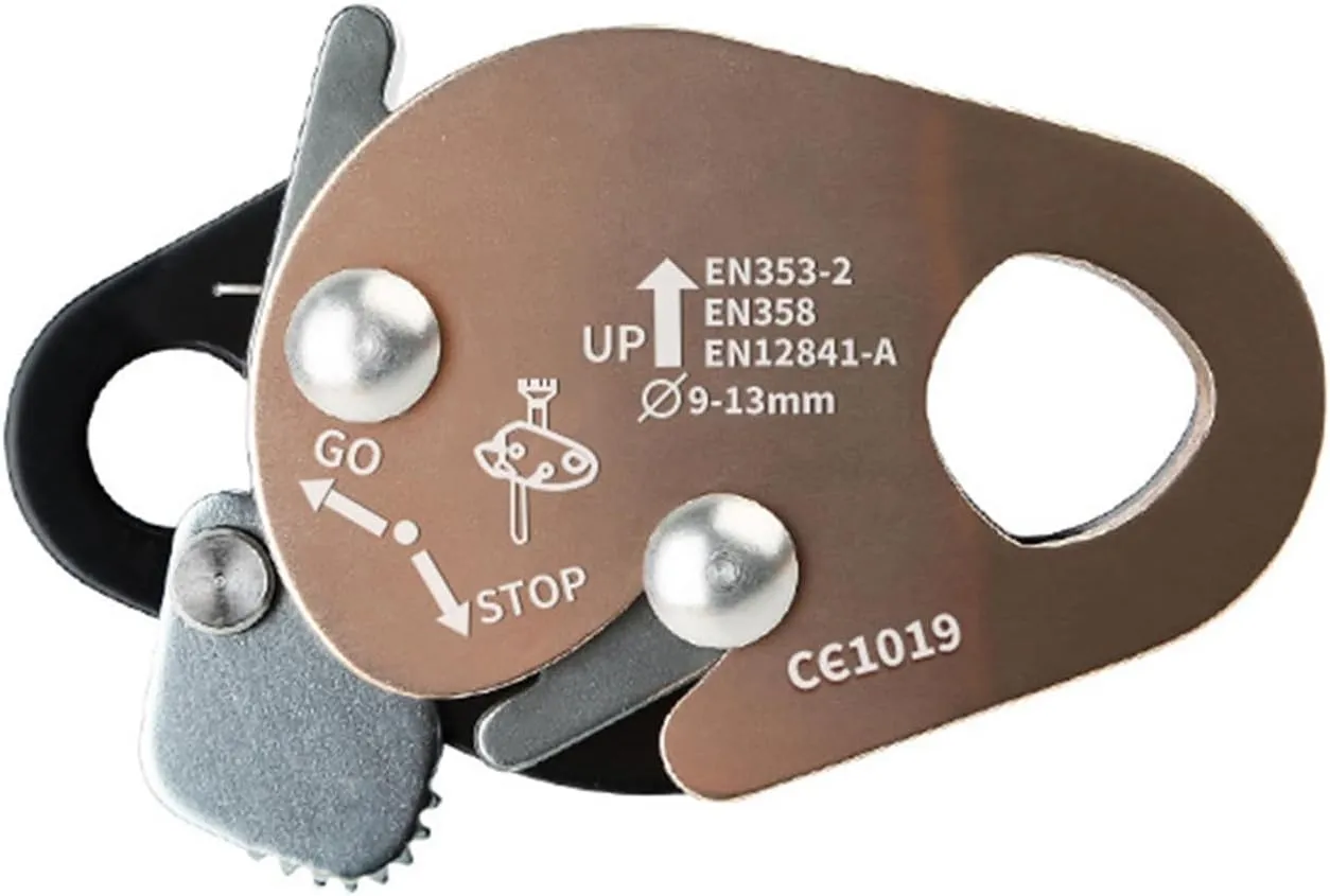 Efficient Auto Locking Rope Device Professional Versatiles Climbing Rope Grab Ensuring and Durability