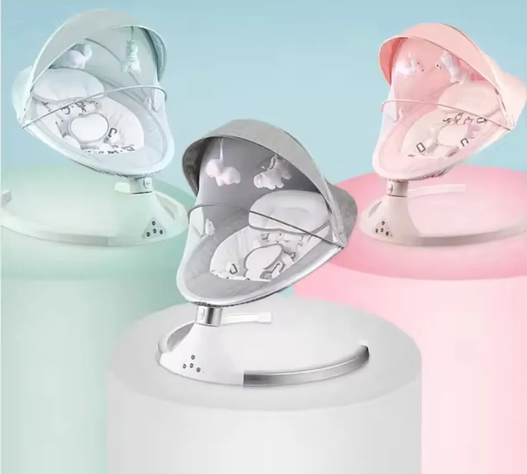 Electric Baby Swing Cot