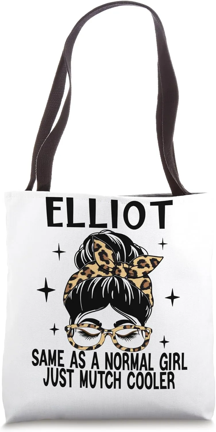 ELLIOT Costume Cute Definition Personalized Name ELLIOT Tote Bag