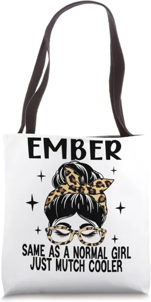 EMBER Costume Cute Definition Personalized Name EMBER Tote Bag