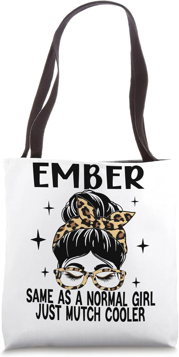 EMBER Costume Cute Definition Personalized Name EMBER Tote Bag