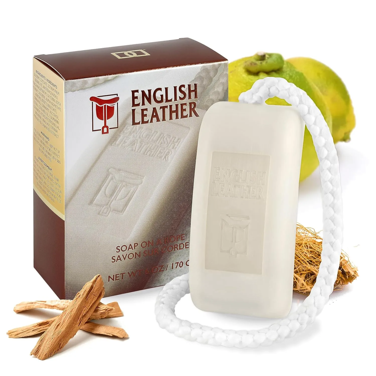 English Leather Fragrance Soap On A Rope for Men