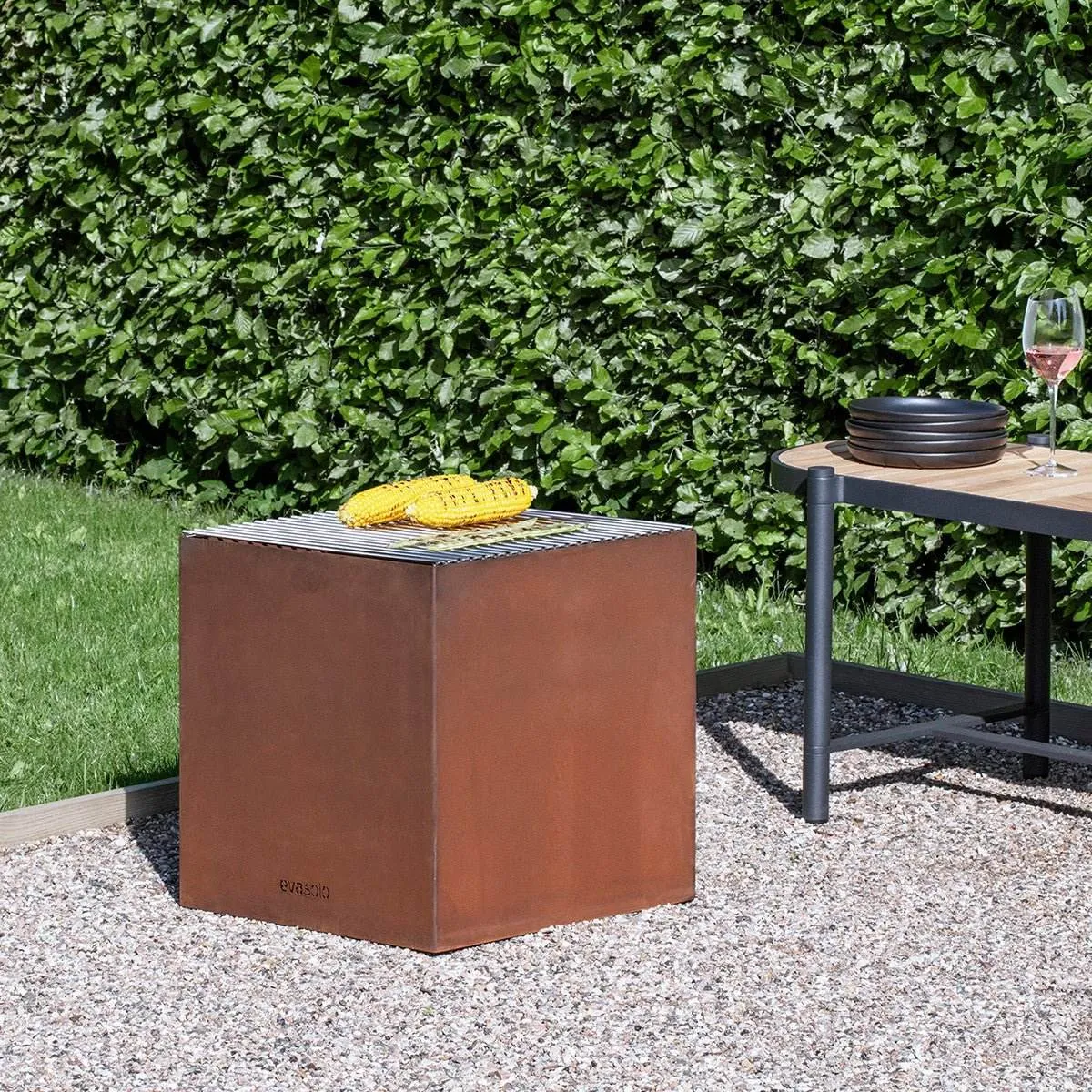 Eva Solo FireCube Fire Pit - Corten Steel