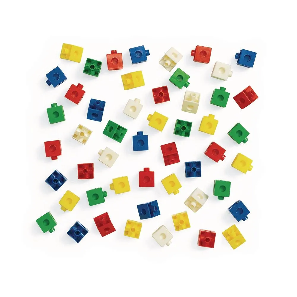 Excellerations Construction Toys, STEM Building Toys, Blocks, 3/4 inch Builders, Connection Toys, Ages 3 Years and up, Preschool Manipulatives