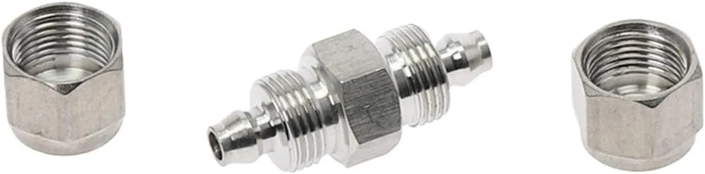 Fast Twist Lock nut 6mm 8mm 10mm 12mm 14mm OD Tube Quick connectors SS304 Stainless Steel Pipe Fittings Connector