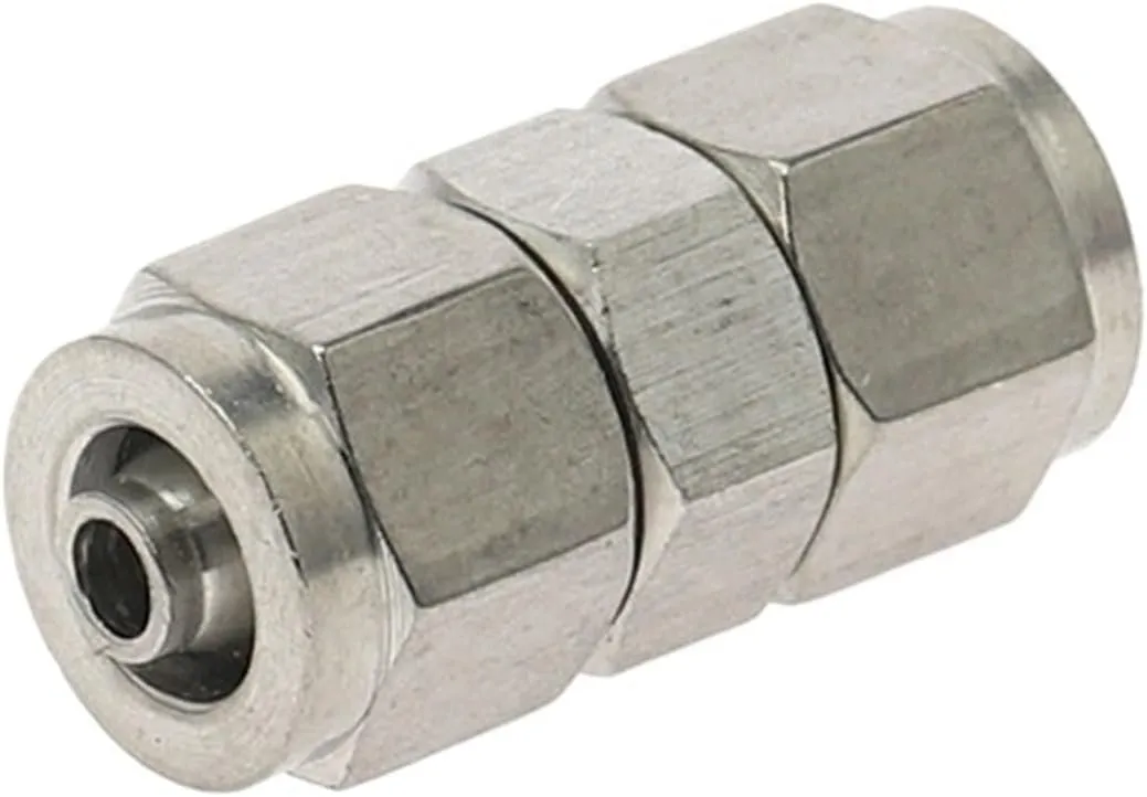 Fast Twist Lock nut 6mm 8mm 10mm 12mm 14mm OD Tube Quick connectors SS304 Stainless Steel Pipe Fittings Connector