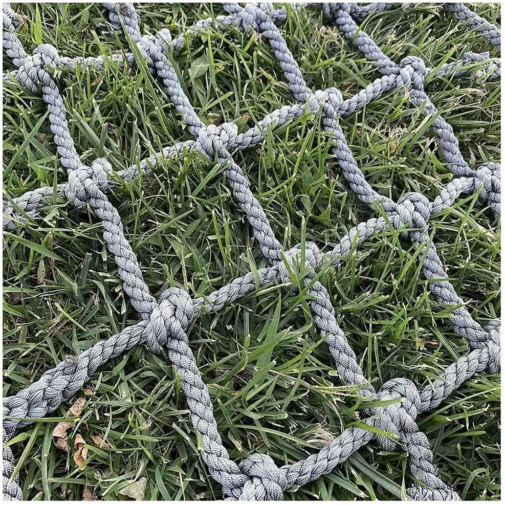 Fence Nets Climbing Netting Automotive Cargo Nets Heavy Duty Rope Cargo Net Anti-Wear Balcony Railing Protection Fence Net Children Outdoor Climbing Net (Size : 2X3m/6.6X9.8ft)