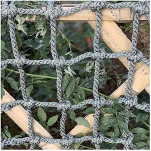 Fence Nets Climbing Netting Automotive Cargo Nets Heavy Duty Rope Cargo Net Anti-Wear Balcony Railing Protection Fence Net Children Outdoor Climbing Net(16mm-14cm,1X10m/3.3X32.81ft)