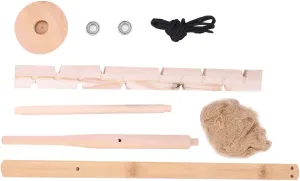 Fire Bow Drill Kit Portable Friction Fire Starter Set Lightweight Wood Drilling Fire Making Tool for Outdoor Survival,Camping,Hiking, WGFOIPz98iysnqvh