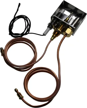 Fire Pits DIY Safety Pilot Burner Assembly for Propane Gas Fireplaces Igniter Kit M8x1 Thermocoupler
