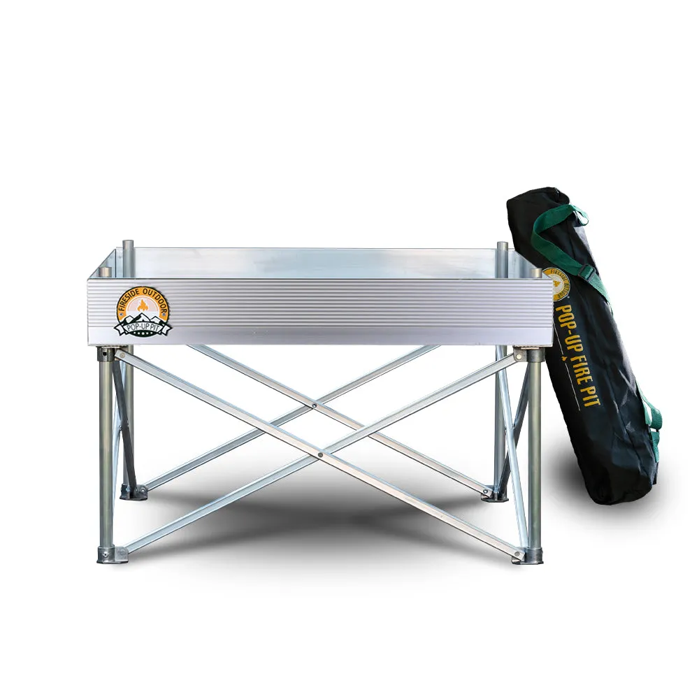 Fireside Outdoor Pop-Up Fire Pit - Go Anywhere Kit