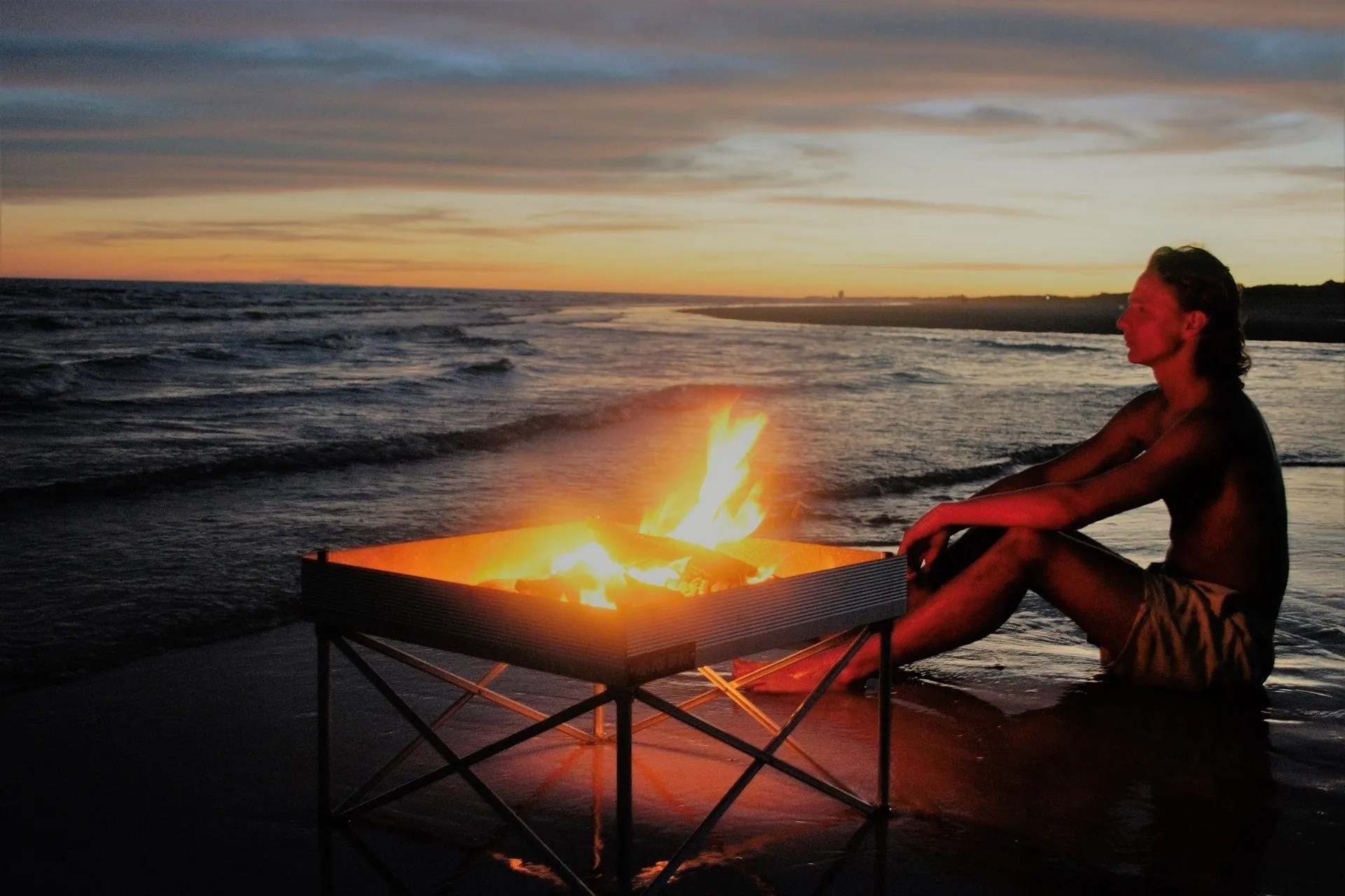 Fireside Outdoor Pop-Up Fire Pit - Go Anywhere Kit