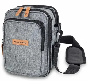 FITS EVO Insulin Travel Case Isothermal Diabetes Bag Grey with Gel Cool Pack