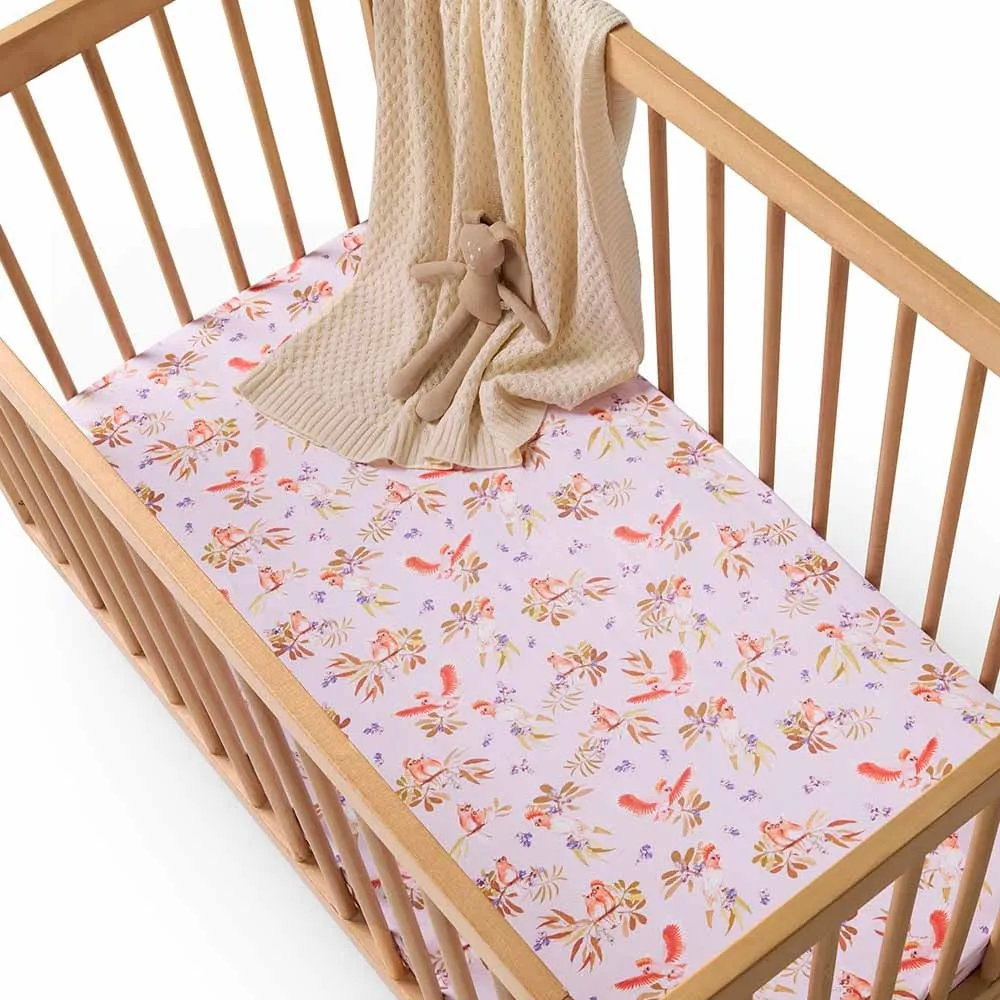 Fitted Cot Sheet Major Mitchell