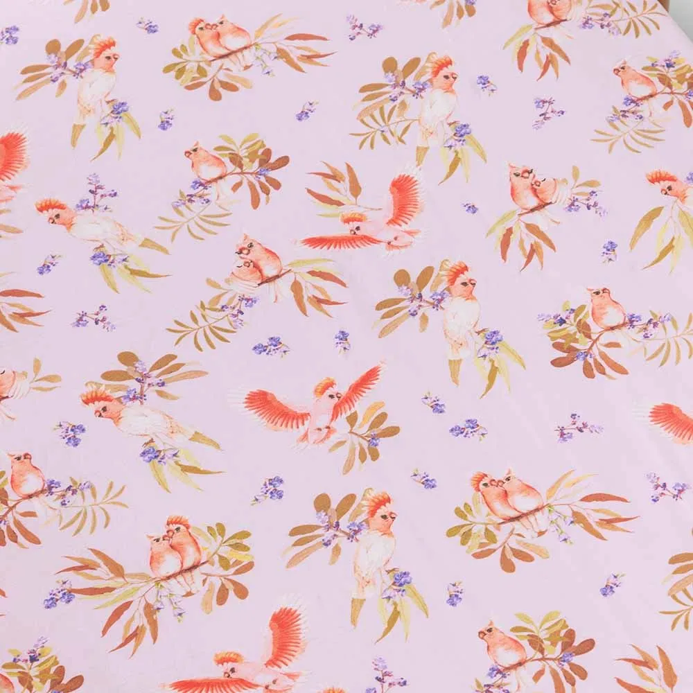 Fitted Cot Sheet Major Mitchell