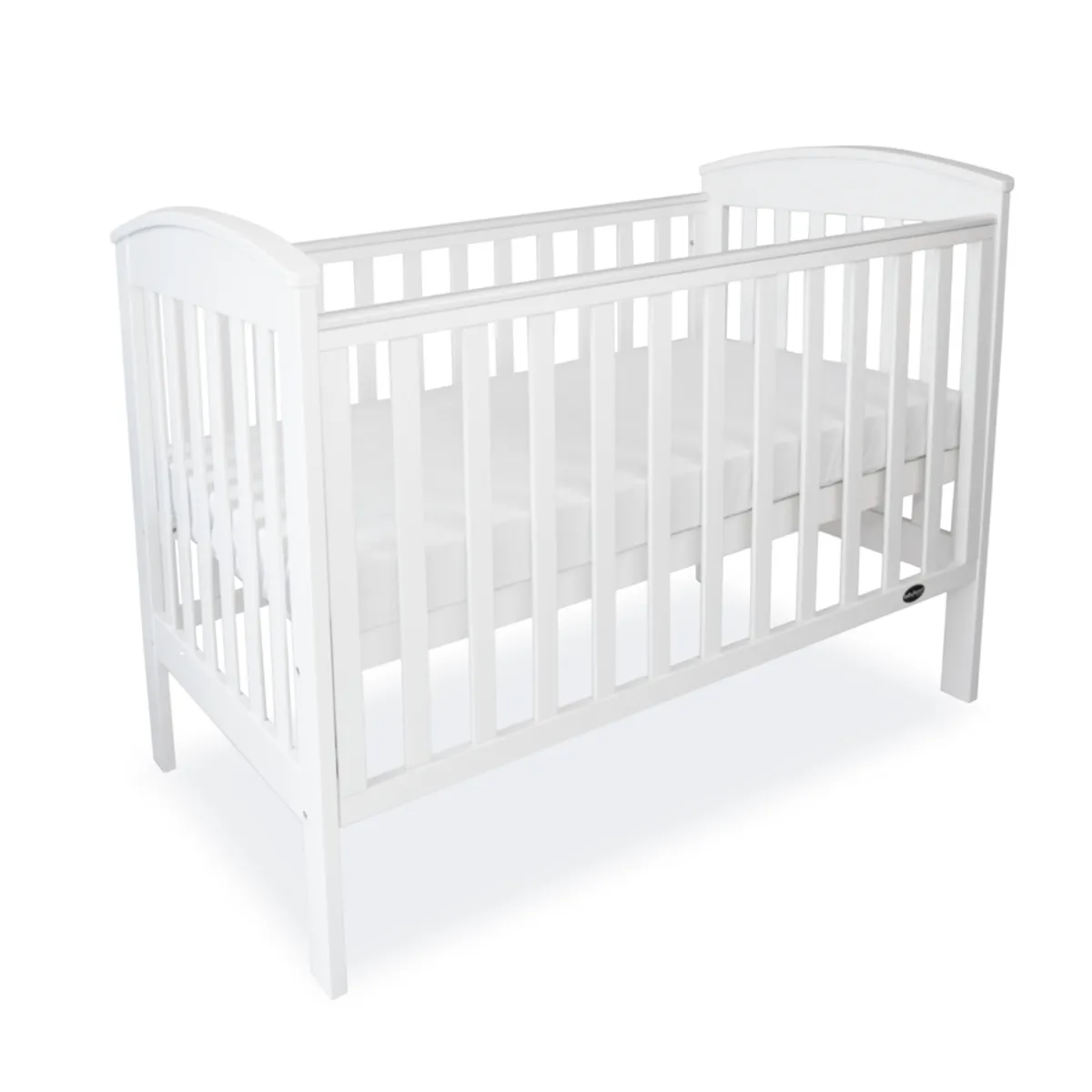 [FOC Assembly] Babyhood Classic Curve Cot  4 In 1 (White) (1 yr warranty)