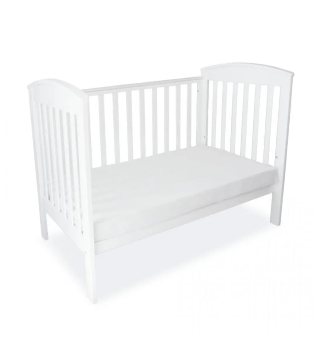 [FOC Assembly] Babyhood Classic Curve Cot  4 In 1 (White) (1 yr warranty)