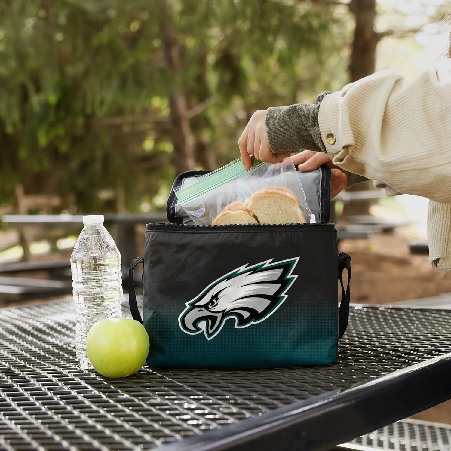 FOCO Unisex Gradient Print Lunch Bag Cooler