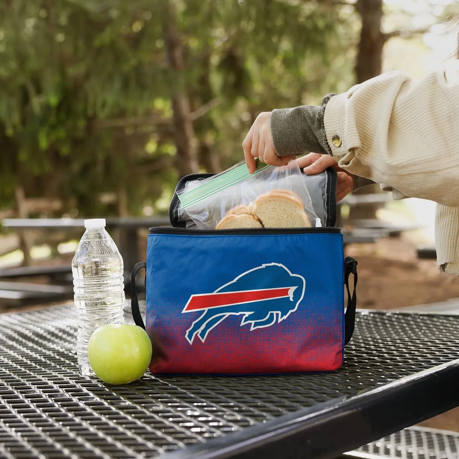 FOCO Unisex Gradient Print Lunch Bag Cooler