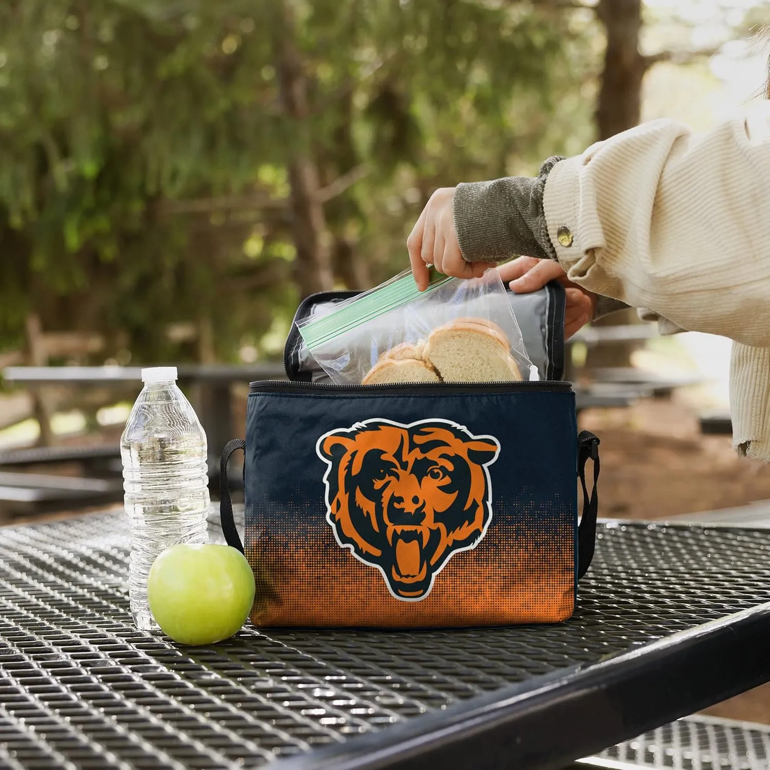 FOCO Unisex Gradient Print Lunch Bag Cooler