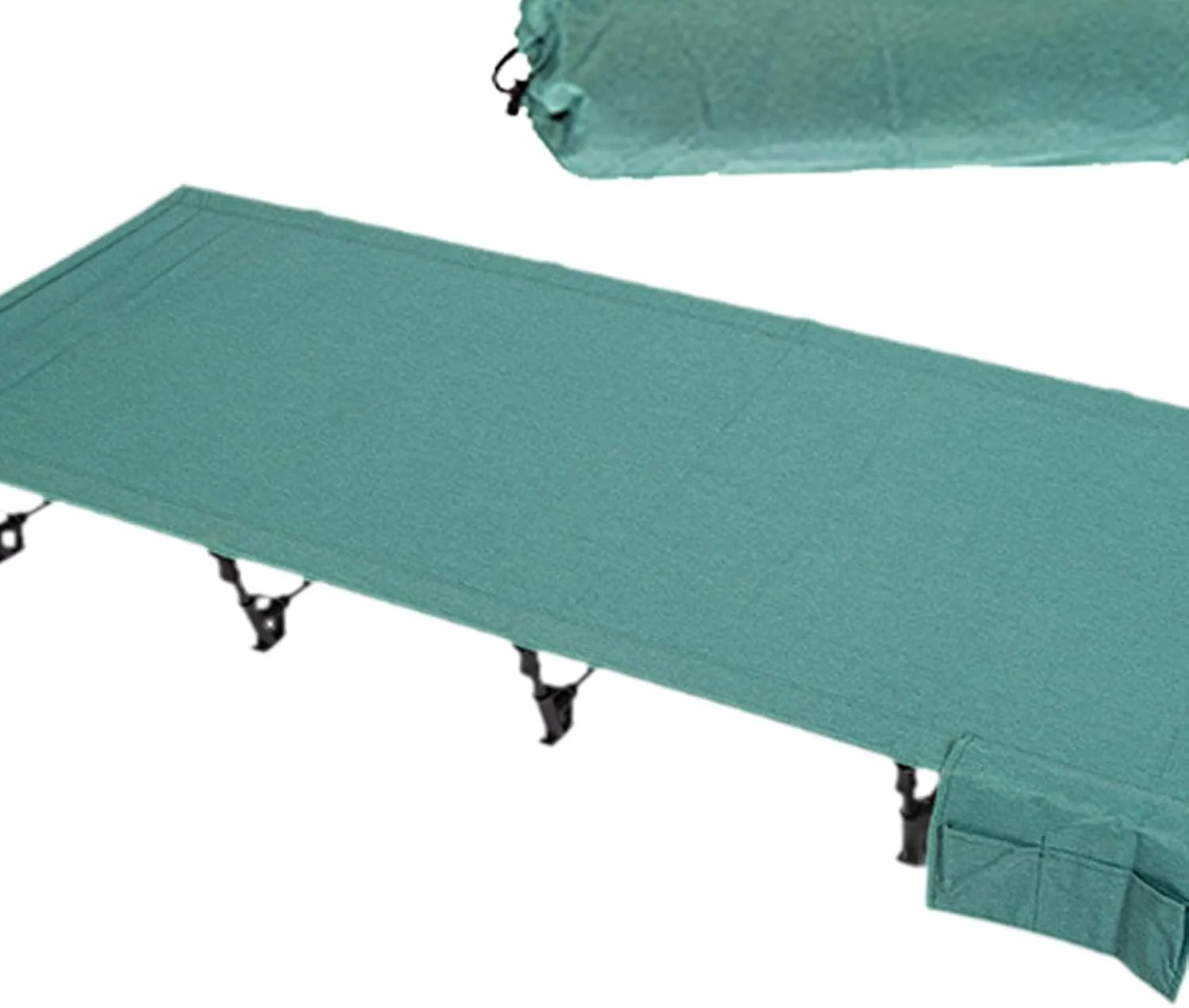 Foldable Camping Cot Sleeping Cot Sturdy with Carry Bag Single Outdoor Bed Camp Bed for Hiking Home Backpacking Adults Travel, Green