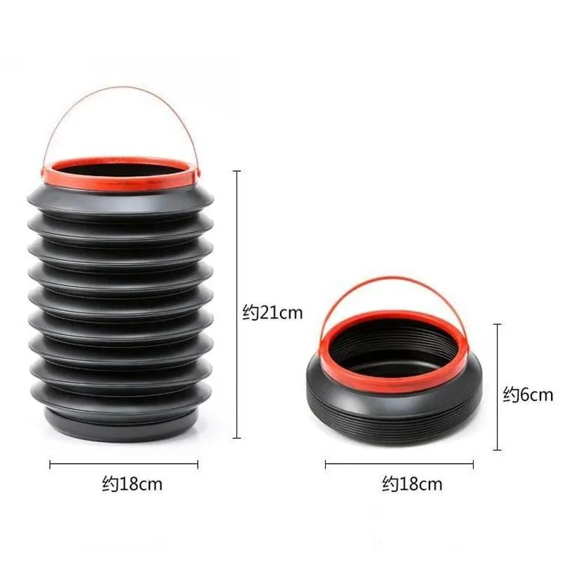 Foldable Trash Bin - Portable Waste Storage Solution