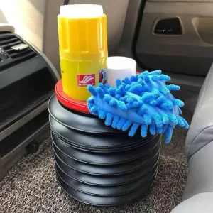 Foldable Trash Bin - Portable Waste Storage Solution
